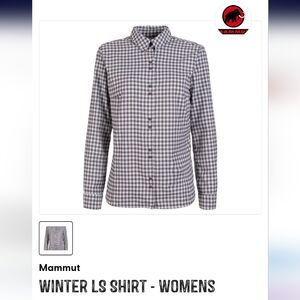Mammut Women's Winter Long Sleeve Shirt Size XL